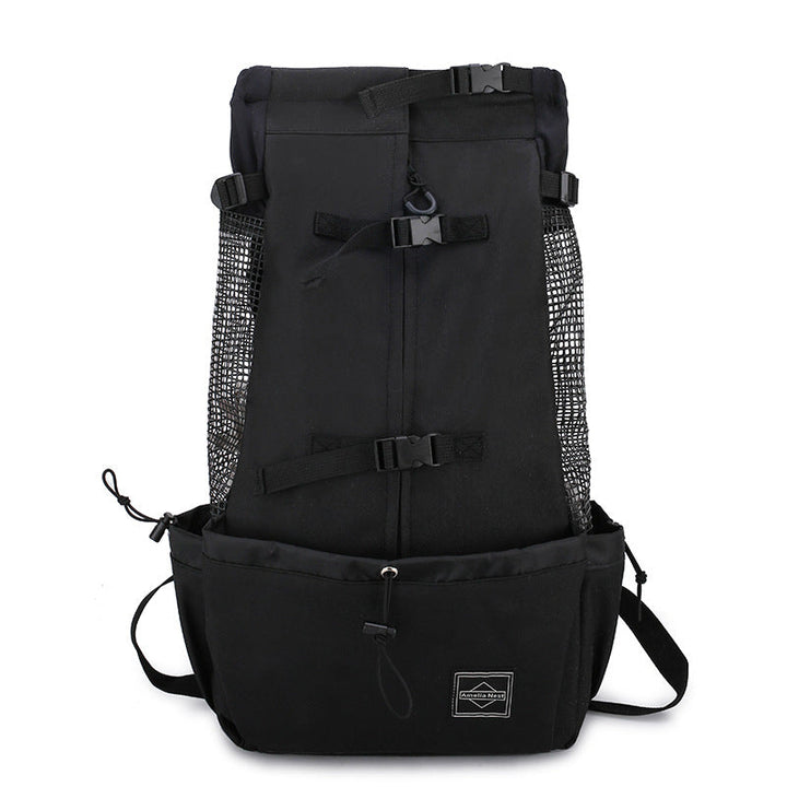 Pet Portable Outdoor Travel Backpack Double Shoulder Carrier Bag