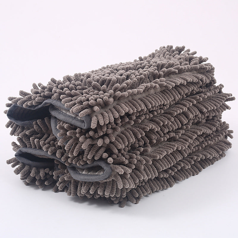 Pet Chenille Absorbent Bath Towel