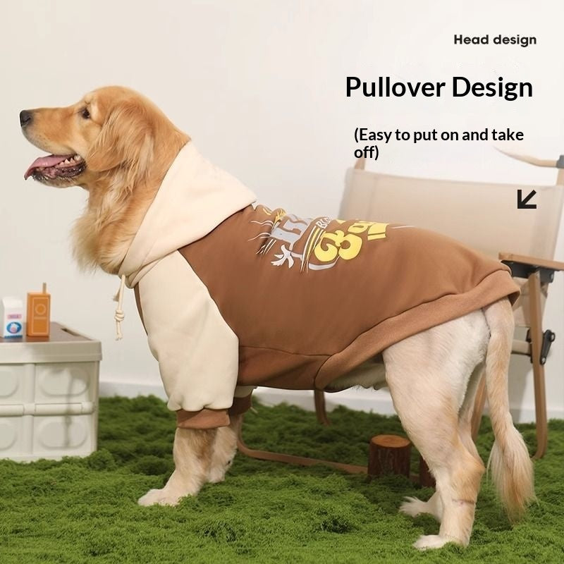 Warm Knit Pet Sweater For Large Pets