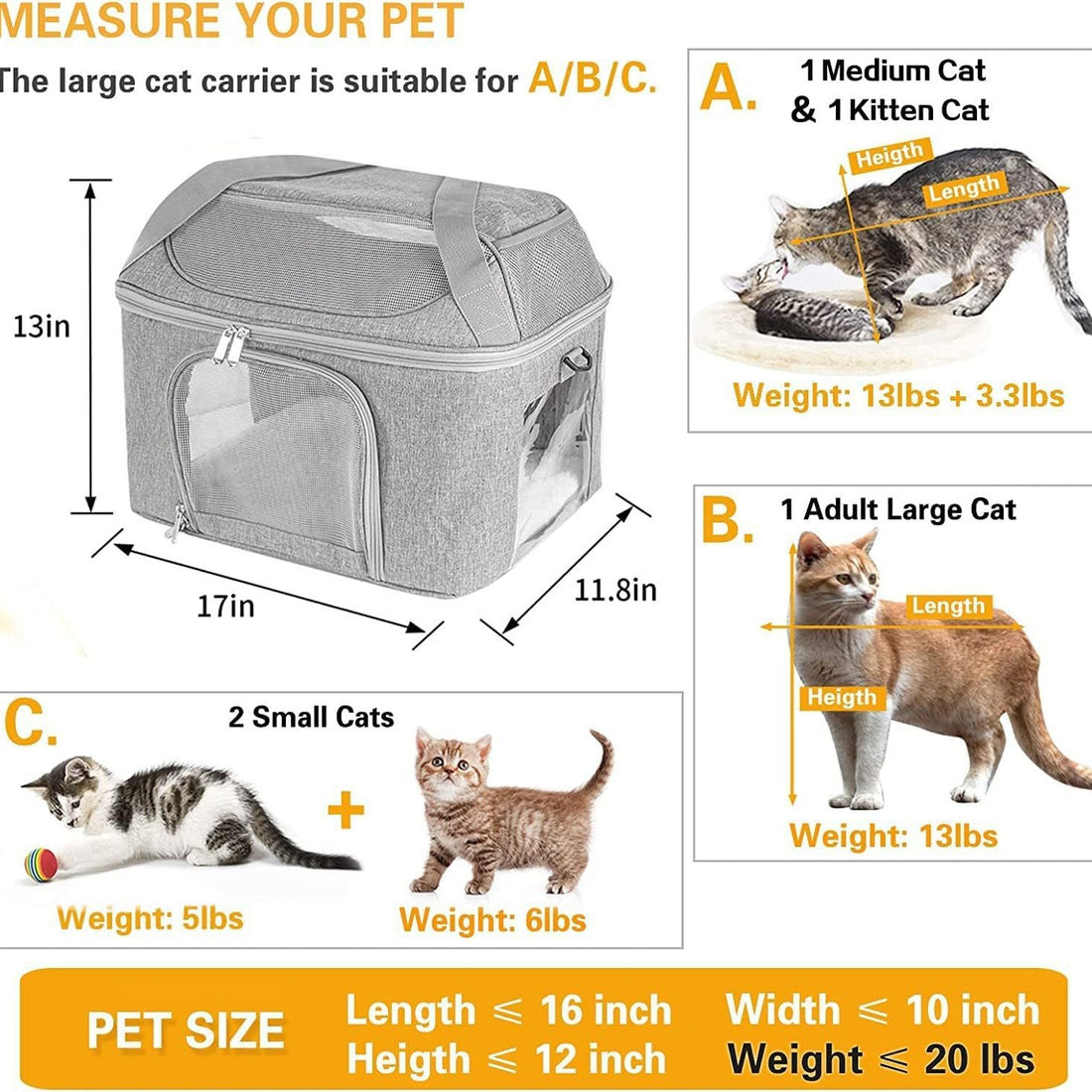 Pet Breathable Portable Travel Backpack Carrier Bag