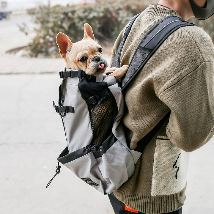 Pet Portable Outdoor Travel Backpack Double Shoulder Carrier Bag