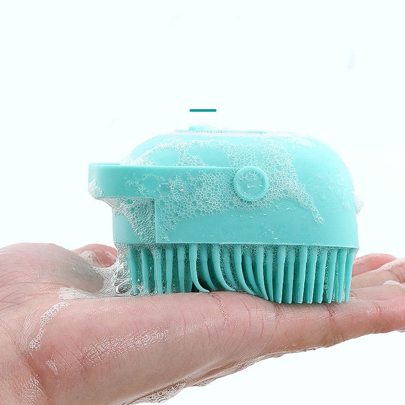 Pet Silicone Massage Bath Brush Cleaning Tool