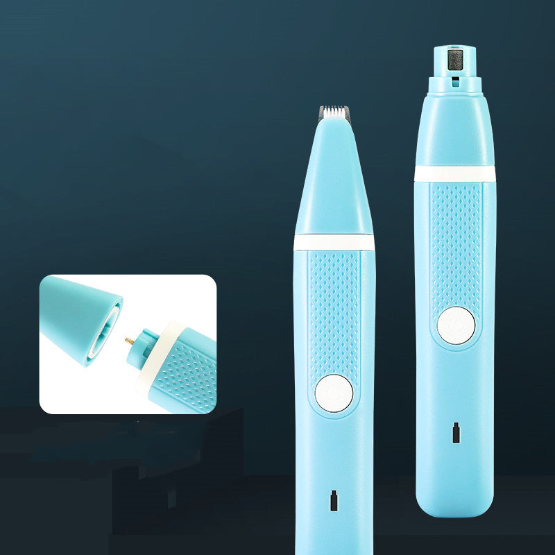 2 In 1 Pet Nail Polisher And Hair Trimmer Tool