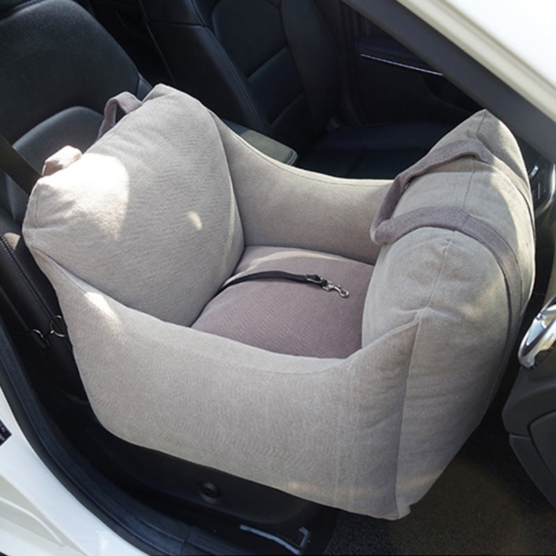 Pet Waterproof Portable Car Seat Carrier Safety Travel Basket
