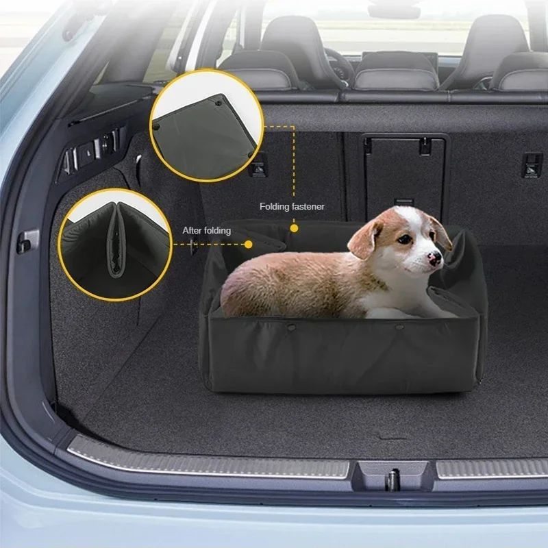 Pet Portable Travel Bed Carrier Mat Cushion Collapsible Kennel