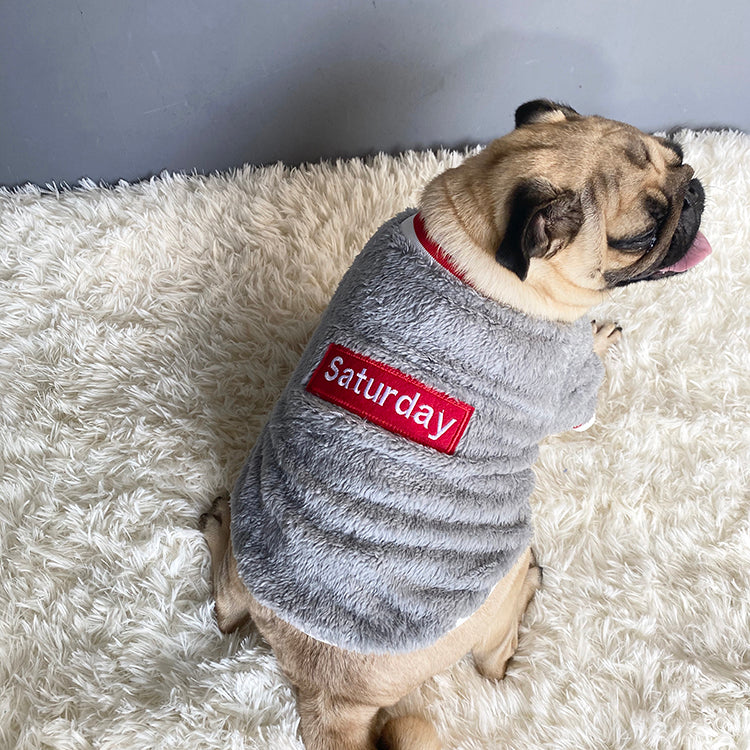 Warm Knit Pet Sweater For Cold Weather