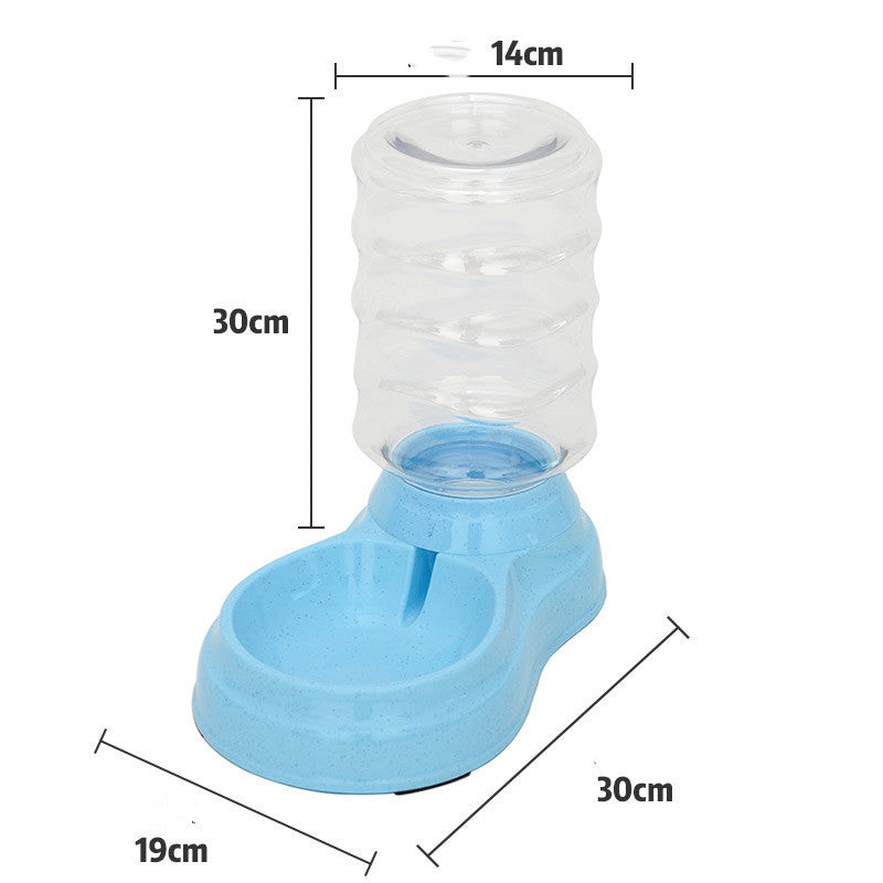 Automatic Pet Feeder Bowl With Water Fountain 1.8L Capacity