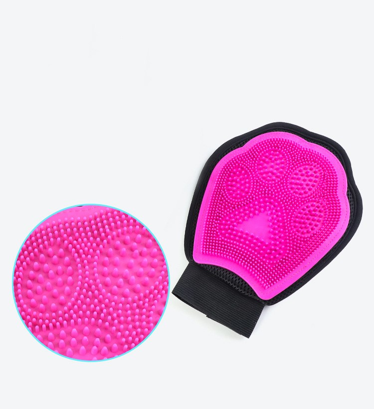 Pet Bath Glove Cleaning Massage Brush Tool