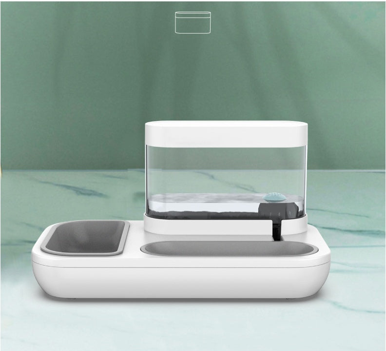 4 Style Automatic Pet Feeding Bowl And Water Fountain 1.5L Capacity