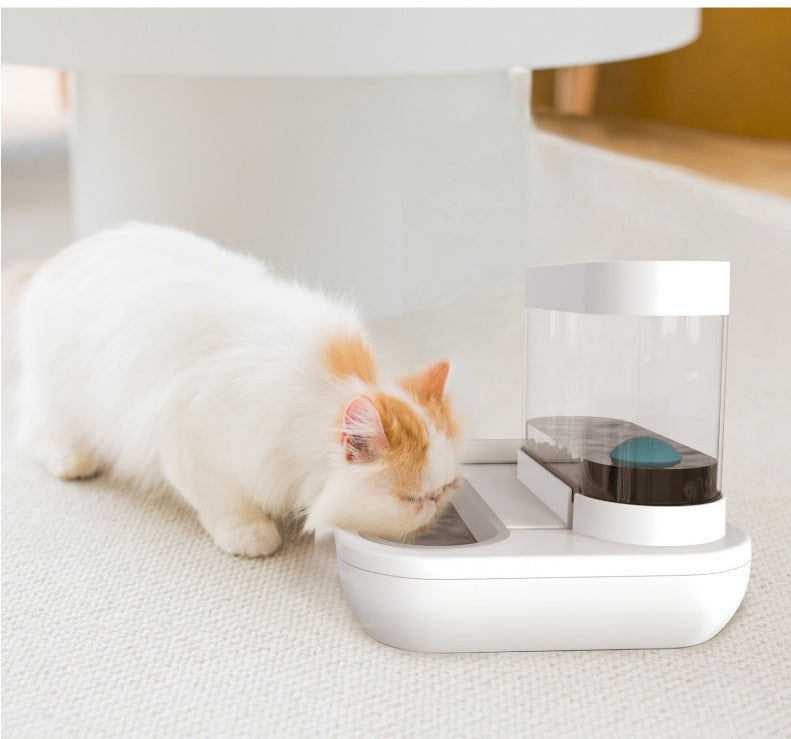4 Style Automatic Pet Feeding Bowl And Water Fountain 1.5L Capacity