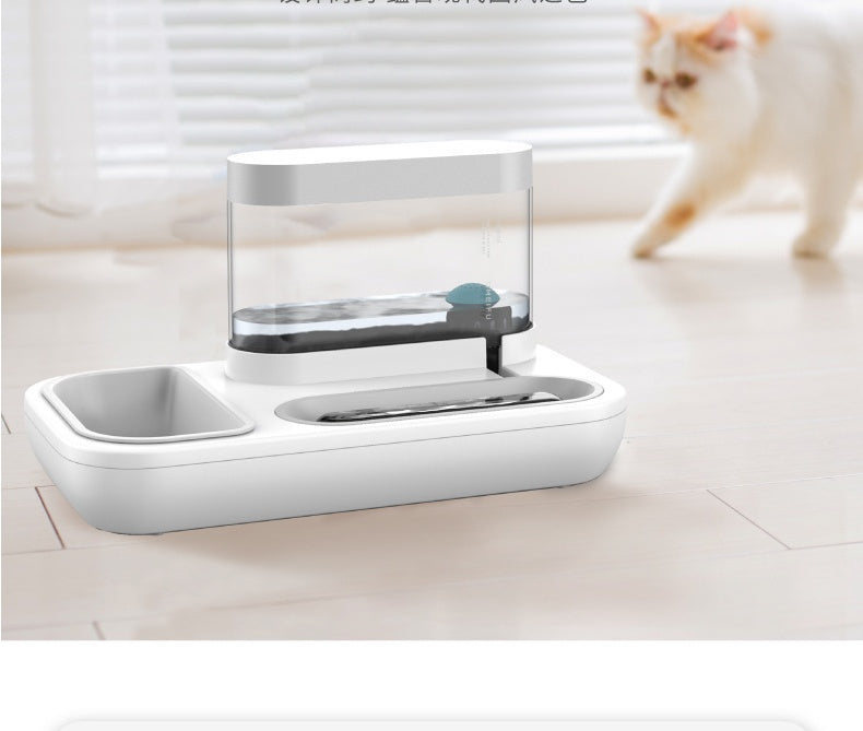 4 Style Automatic Pet Feeding Bowl And Water Fountain 1.5L Capacity