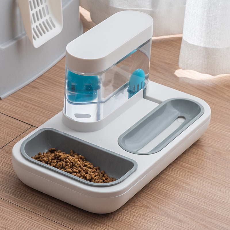 4 Style Automatic Pet Feeding Bowl And Water Fountain 1.5L Capacity