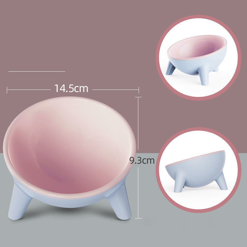 Nordic Style Elevated Stand Feeding Bowl Pet Dish