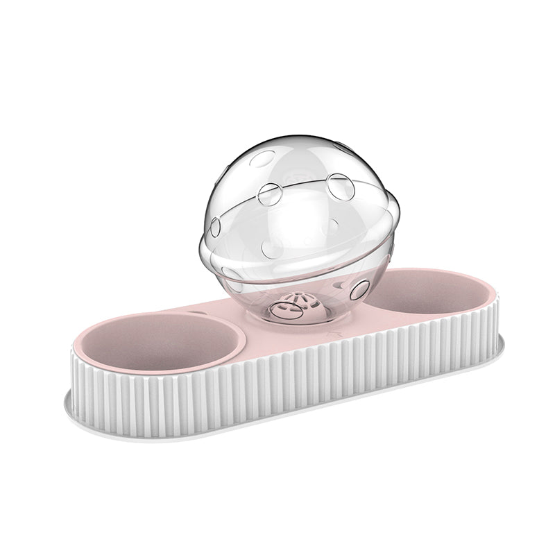 Automatic Pet Water Dispenser Feeding Bowl Plastic Drinker
