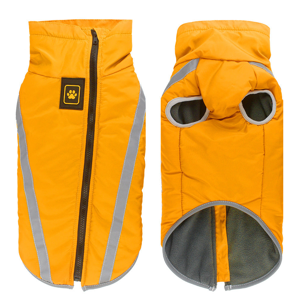 Reflective Padded Warm Pet Winter Jacket For Cold Weather