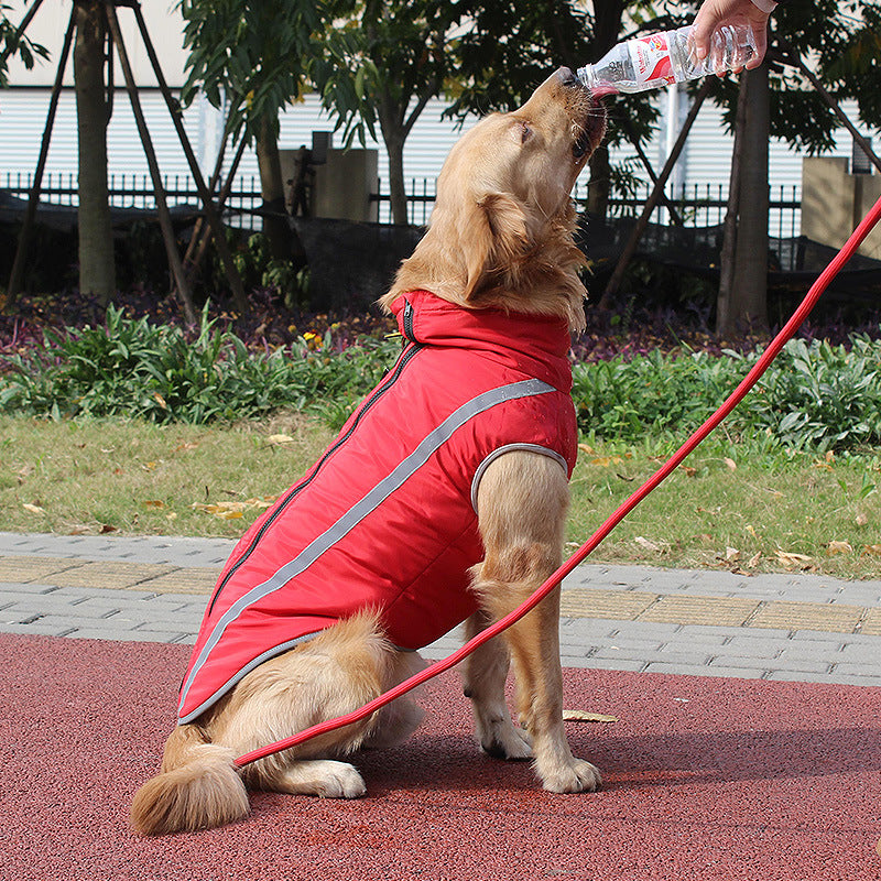 Reflective Padded Warm Pet Winter Jacket For Cold Weather