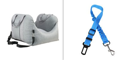 Pet Waterproof Portable Car Seat Carrier Safety Travel Basket