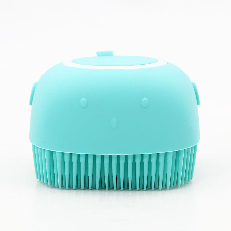 Pet Silicone Massage Bath Brush Cleaning Tool