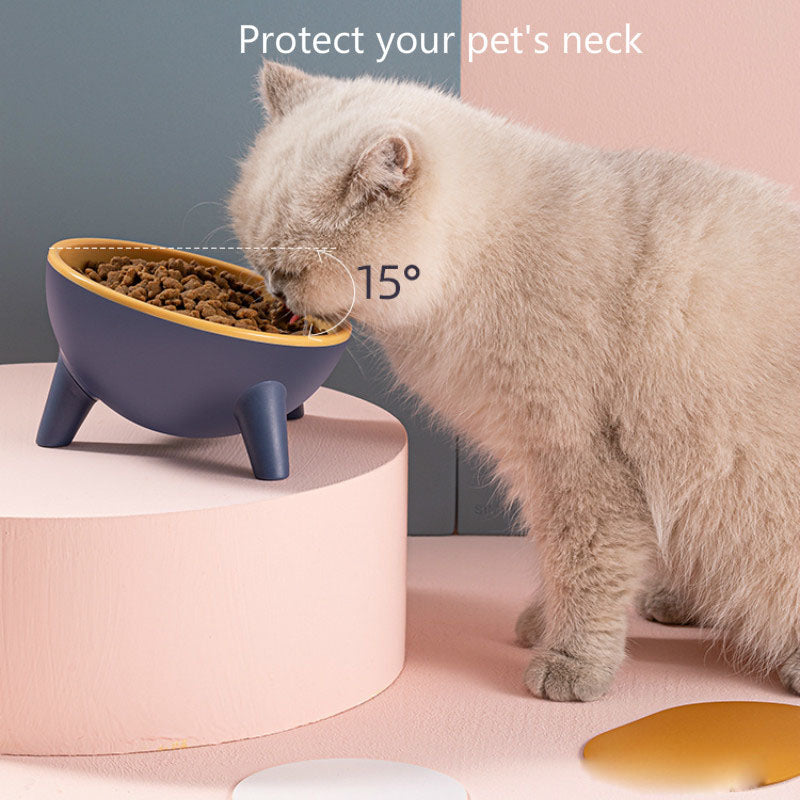 Nordic Style Elevated Stand Feeding Bowl Pet Dish