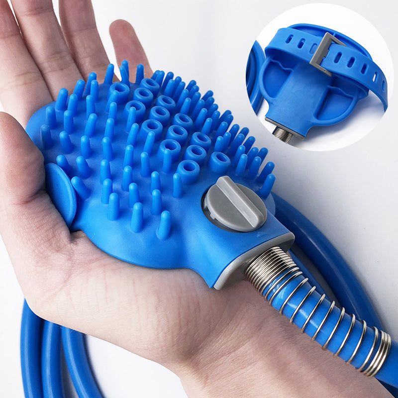 Pet Outdoor Bath Cleaning Massage Brush Tool