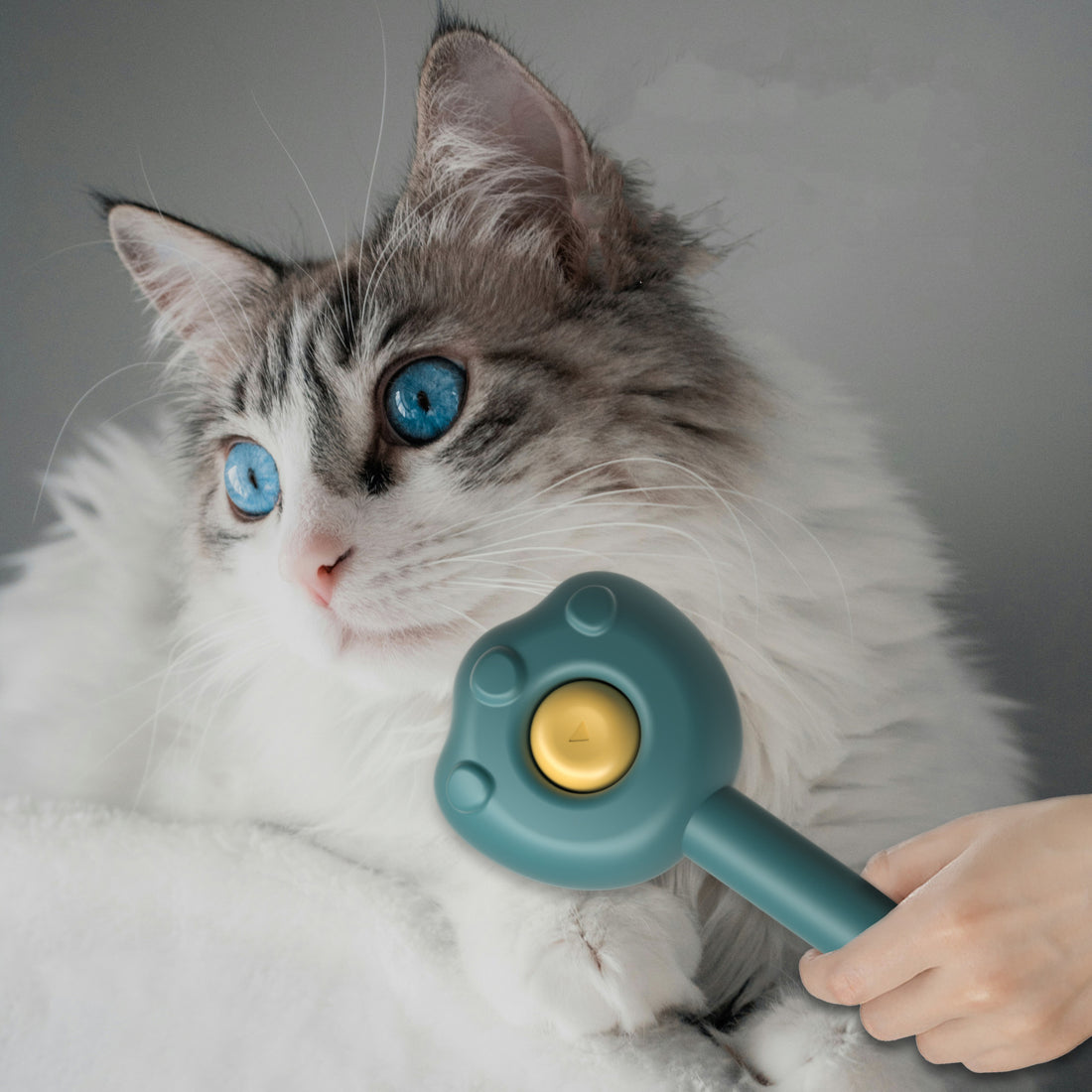 Self Cleaning Pet Grooming Brush Comb Hair Remover Tool