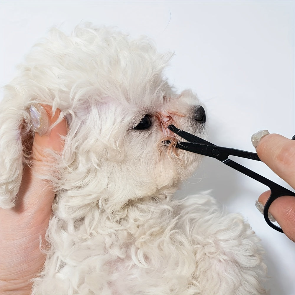 Soft Pet Eye Grooming Brush With Comb Tear Stain Remover