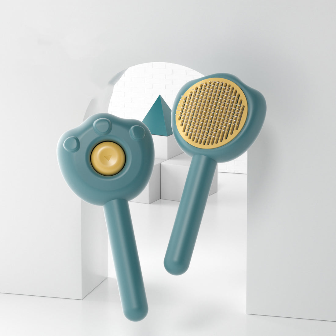 Self Cleaning Pet Grooming Brush Comb Hair Remover Tool