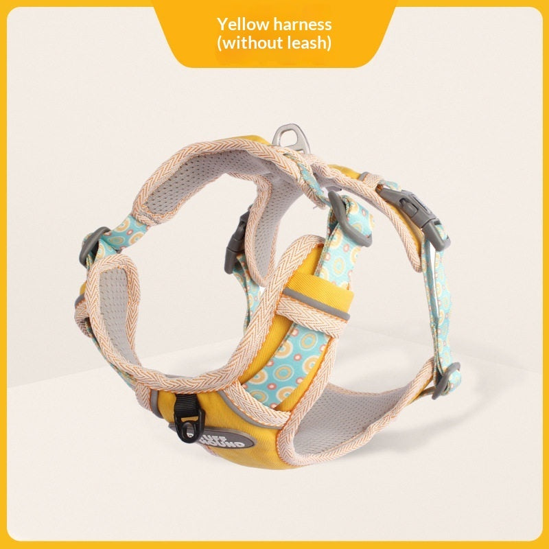 Vest Style Pet Harness Leash For Small Medium Pets