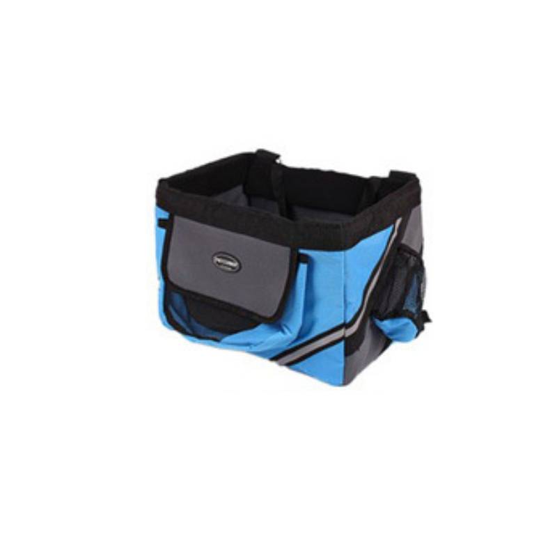 Pet Bicycle Handlebar Front Removable Carrier Basket Bag