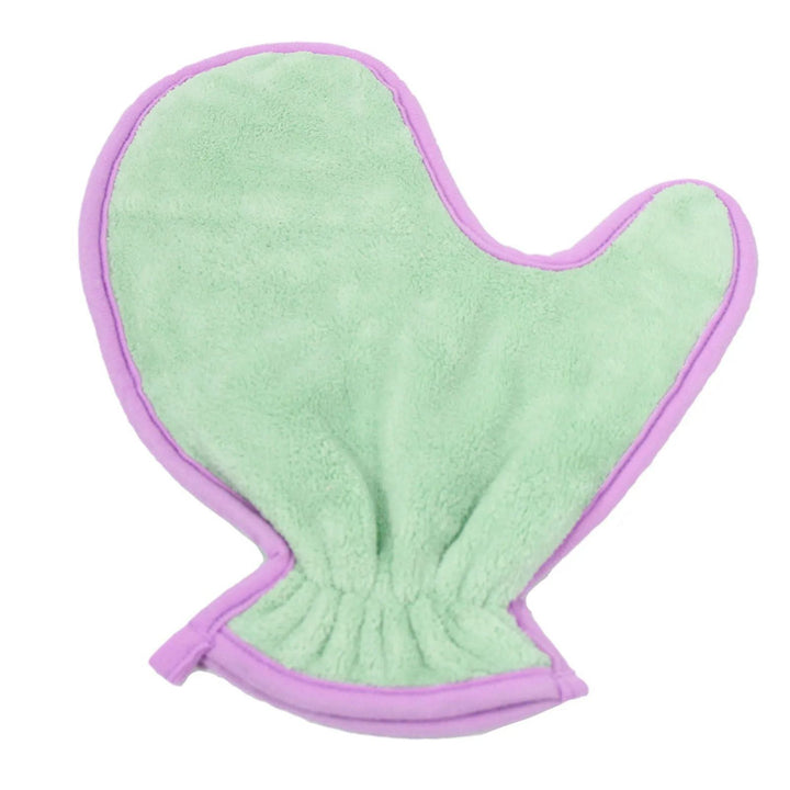 Pet Double Sided Absorbent Bath Towel Cleaning Gloves