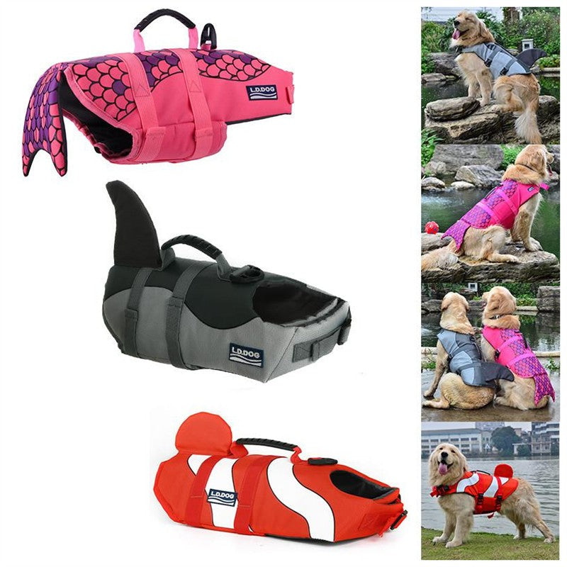 Pet Life Jacket For Swimming And Outdoor Water Safety