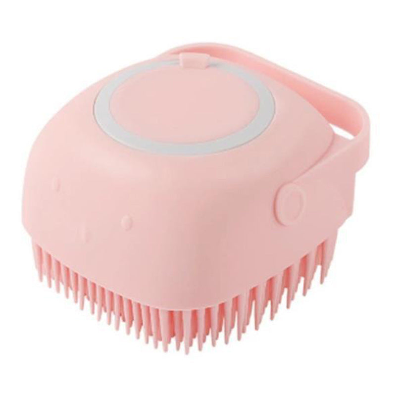 Pet Silicone Massage Bath Brush Cleaning Tool