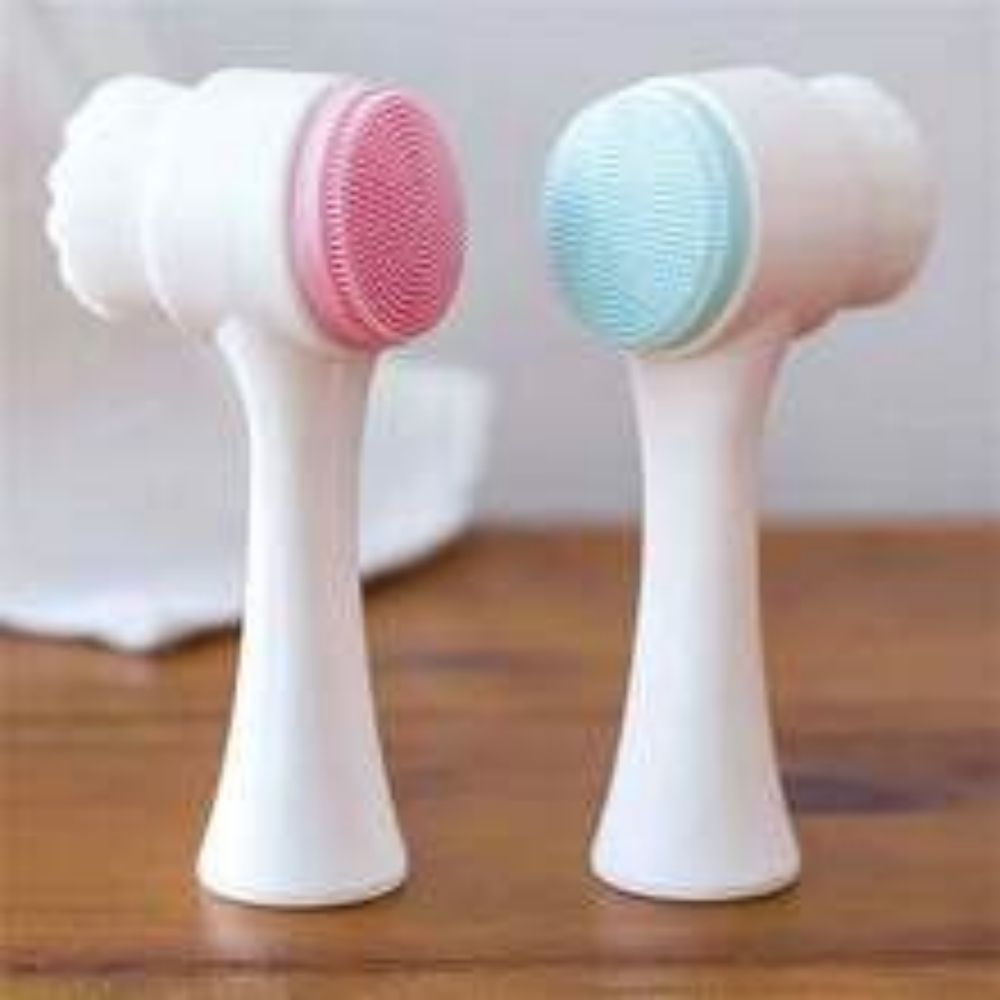 Easy Clean Nylon Paw Grooming Massage Pet Brush