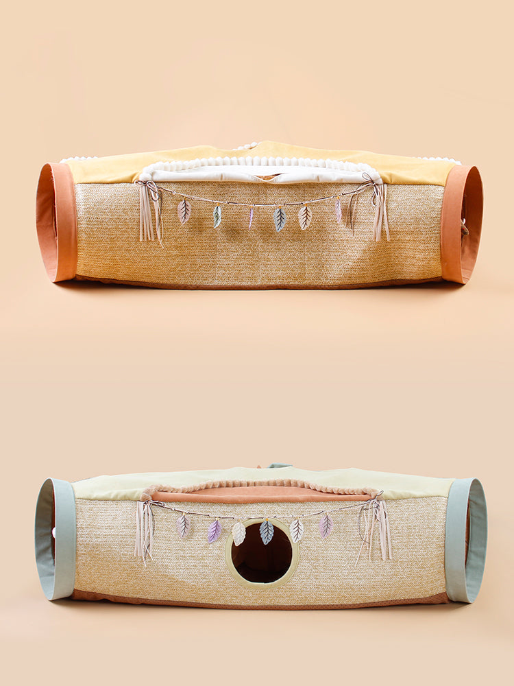 Interactive Pet Tunnel Roll And Climbing Toy