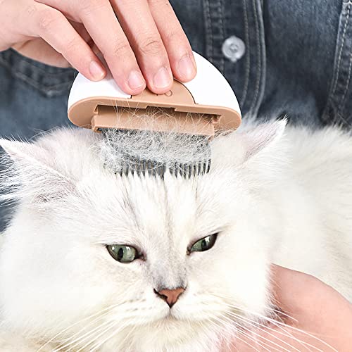 Steel Grooming Comb Stripping Detangling Pet Hair Brush