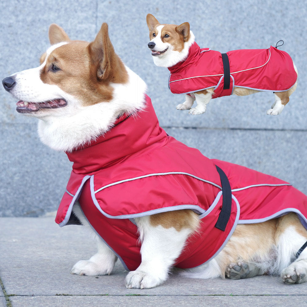 Warm Shell Pet Jacket For Cold Weather Protection