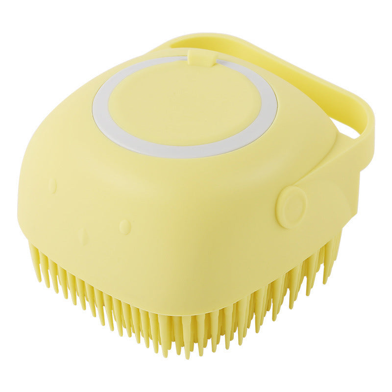 Pet Silicone Massage Bath Brush Cleaning Tool