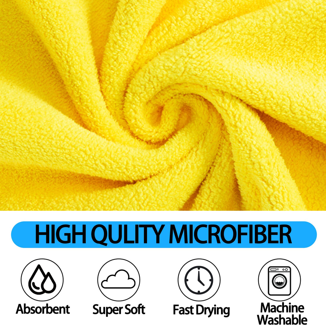 Pet Super Absorbent Quick Dry Microfiber Bath Towel