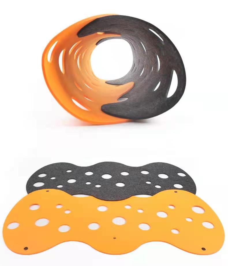 Removable Felt Pet Tunnel Play Toy