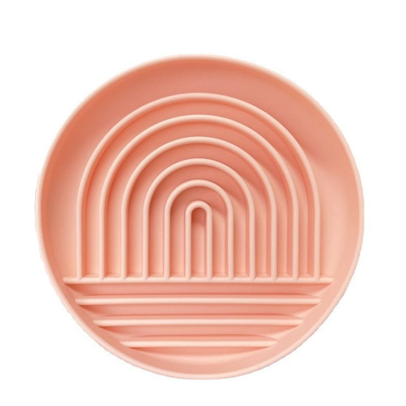 Fashion Slow Feeding Bowl Simple Pet Dining Dish