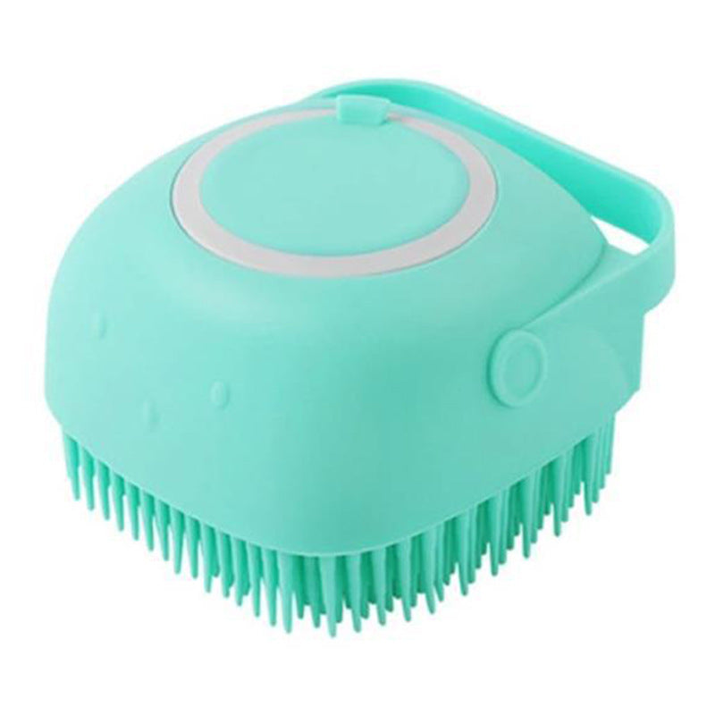 Pet Silicone Massage Bath Brush Cleaning Tool