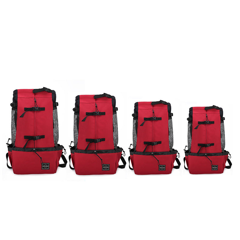 Pet Portable Outdoor Travel Backpack Double Shoulder Carrier Bag