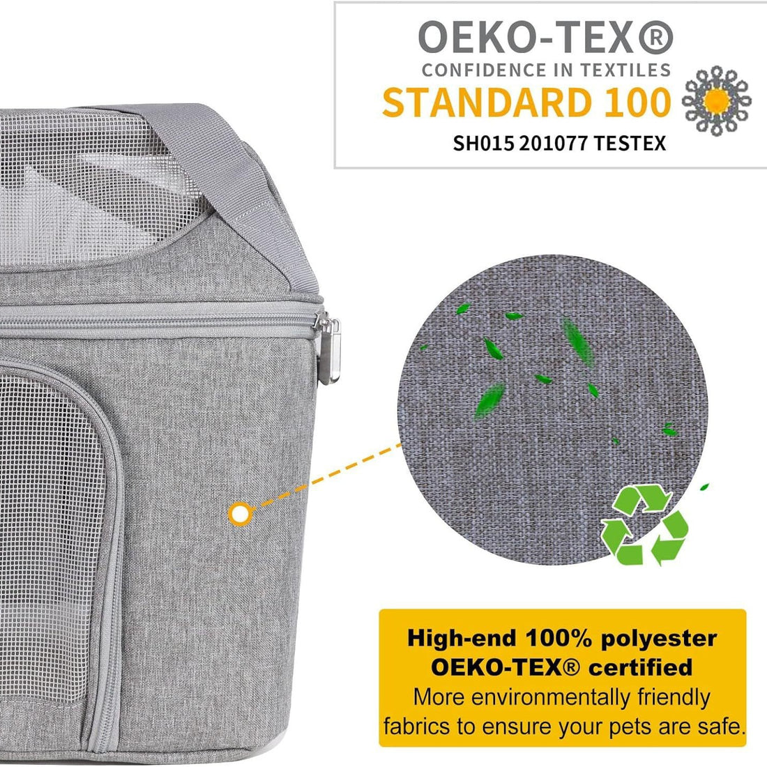 Pet Breathable Portable Travel Backpack Carrier Bag