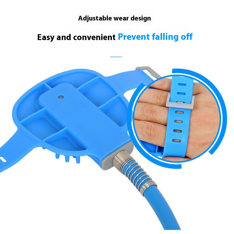 Pet Silicone Bathing Gloves Massage Shower Brush Tool