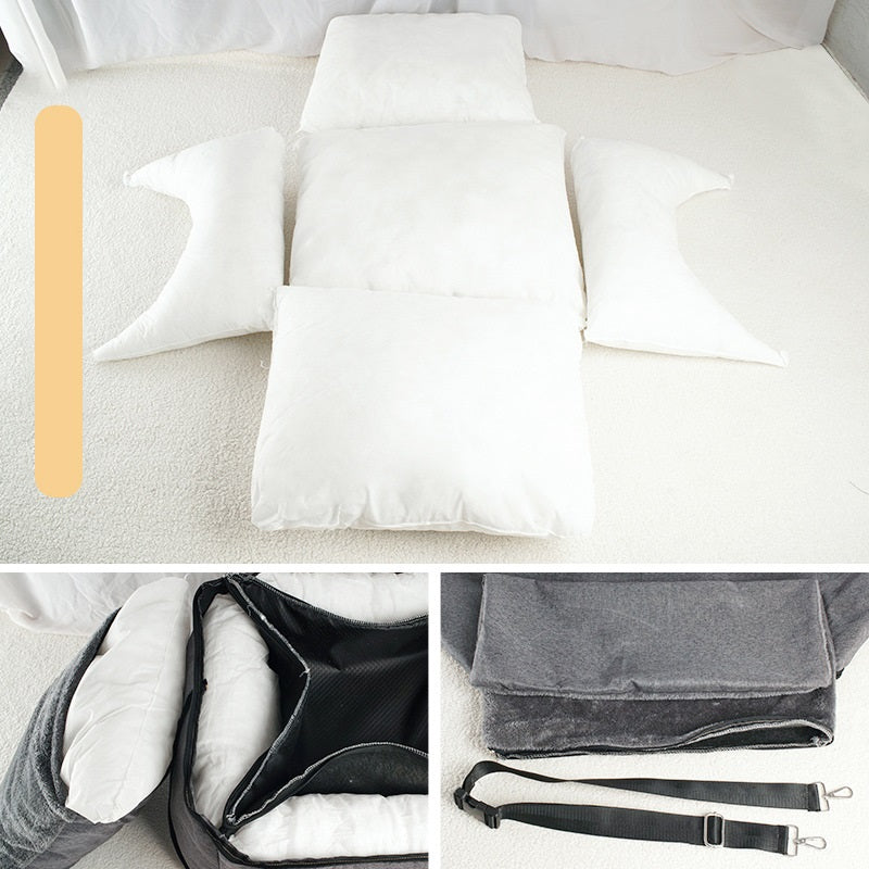 Pet Detachable Washable Portable Car Seat Carrier Travel Bed