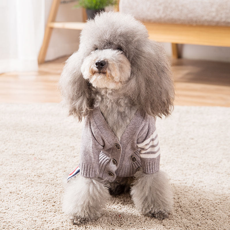 Pet Warm Sweater Coat Winter Clothing Apparel