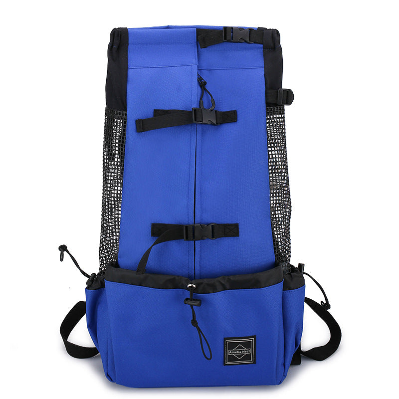 Pet Portable Outdoor Travel Backpack Double Shoulder Carrier Bag