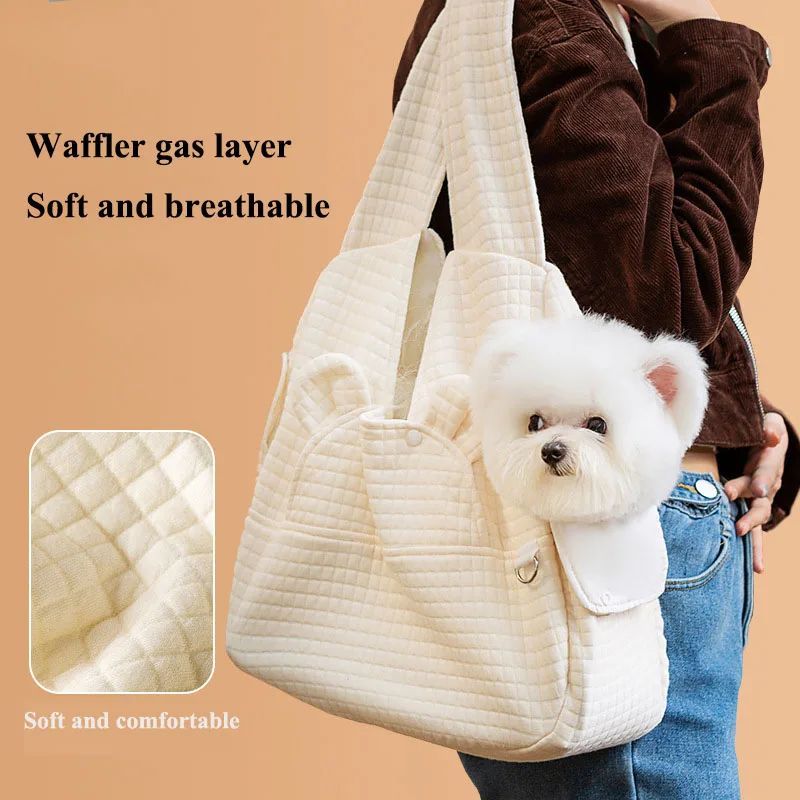 Pet Breathable Outdoor Chest Backpack Carrier Travel Bag