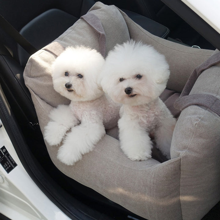 Pet Waterproof Portable Car Seat Carrier Safety Travel Basket