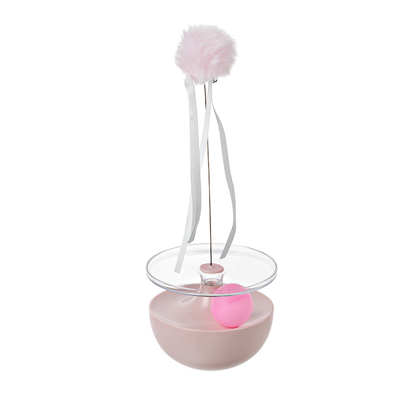 Self Balancing Pet Tumbler Toy Interactive Fun Stick